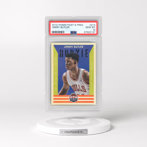 2012 Panini Past & Present #214 Jimmy Butler (PSA 10 GEM MINT)