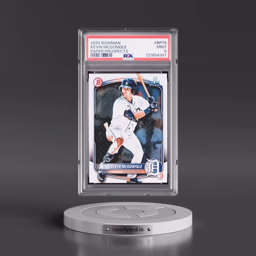 2025 Bowman Paper Prospects #BP79 Kevin Mcgonigle (PSA 9 MINT)
