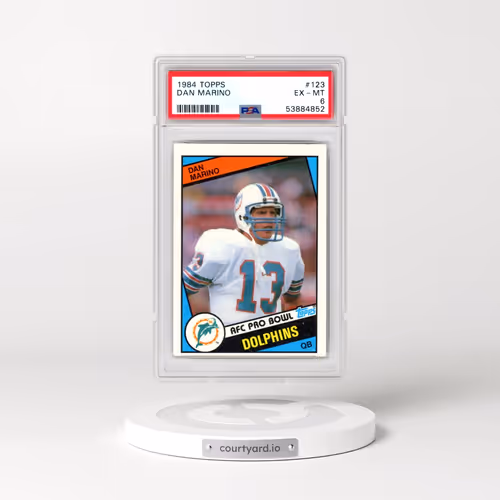 1984 Topps #123 Dan Marino (PSA 6 EX-MT)