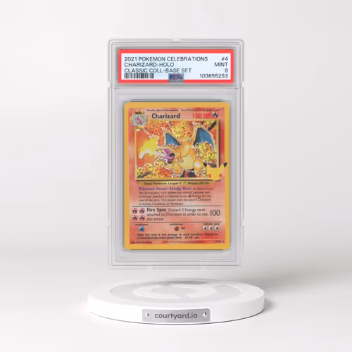 2021 Pokémon Celebrations Classic Collection #4 Charizard - Holo (PSA 9 MINT)