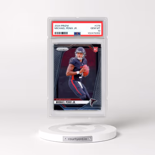 2024 Panini Prizm #378 Michael Penix Jr. (PSA 10 GEM MINT)