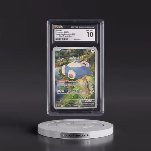 2023 Black Star Promos - Scarlet & Violet SVPEN #051 Snorlax - 151 Elite Trainer Box (Holo) (CGC 10