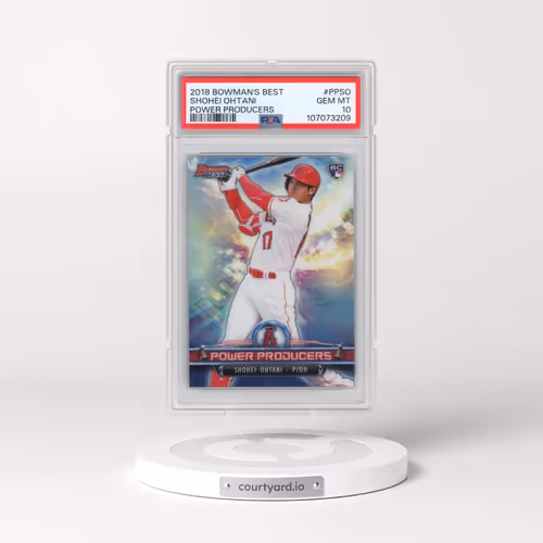 2018 Bowman's Best Power Producers #PPSO Shohei Ohtani (PSA 10 GEM MINT)