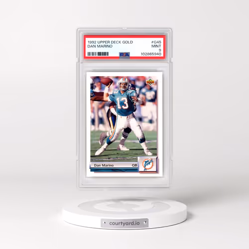 1992 Upper Deck Gold #G45 Dan Marino (PSA 9 MINT)