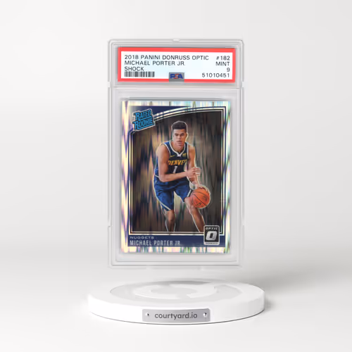 2018 Panini Donruss Optic #182 Michael Porter Jr. - Shock (PSA 9 MINT)