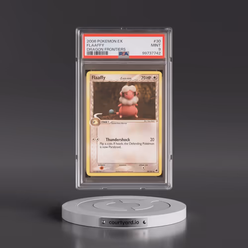 2006 Pokémon EX Dragon Frontiers #30 Flaaffy (PSA 9 MINT)