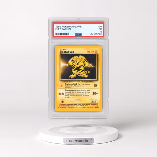 1999 Pokémon Game #20 Electabuzz (PSA 5 EX)