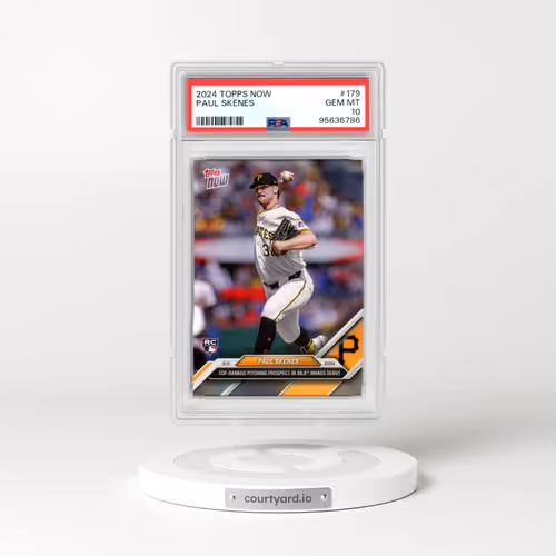 2024 Topps Now #179 Paul Skenes (PSA 10 GEM MINT)