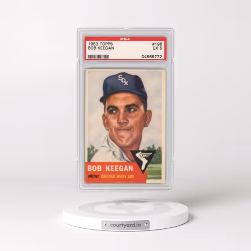 1953 Topps #196 Bob Keegan (PSA 5 EX)