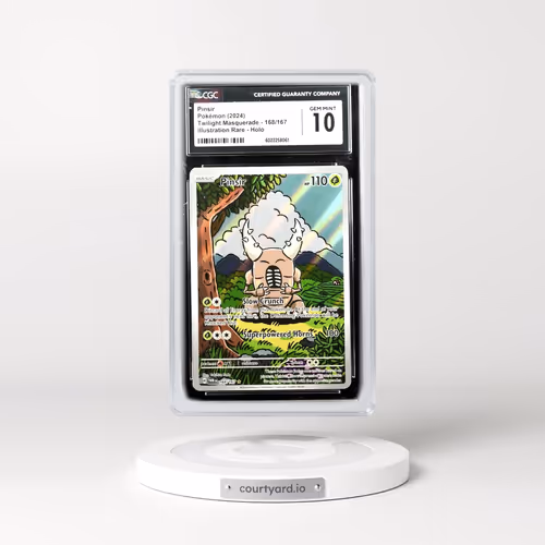 2024 Twilight Masquerade - TWM EN #168/167 Pinsir - Illustration Rare (CGC 10 GEM MINT)