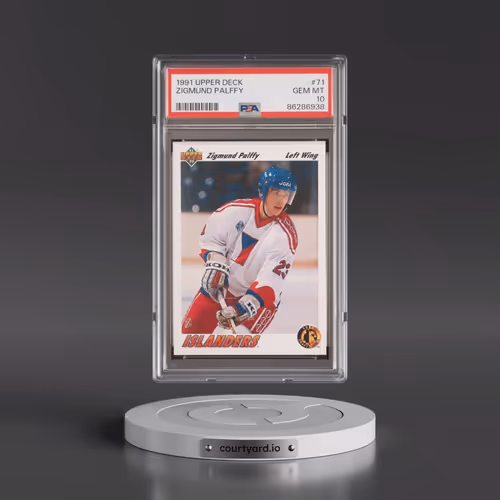 1991 Upper Deck #71 Zigmund Palffy (PSA 10 GEM MINT)