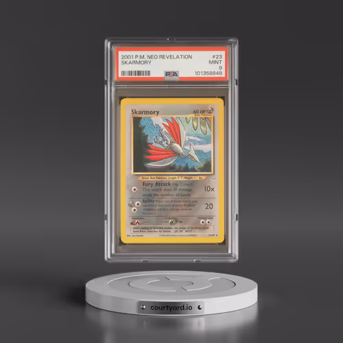 2001 Pokémon Neo Revelation #23 Skarmory (PSA 9 MINT)