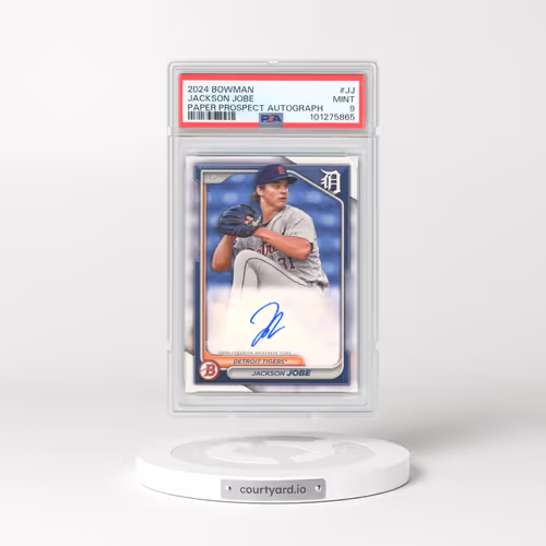 2024 Bowman Paper Prospect Autographs #JJ Jackson Jobe (PSA 9 MINT)