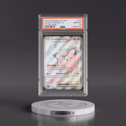 2025 Pokémon Jtg EN-Journey Together #173 Lillie's Clefairy EX - Holo Ultra Rare (PSA 10 GEM MINT)