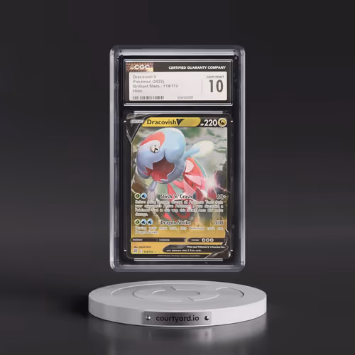 2022 Brilliant Stars #114/172 Dracovish V - Holo (CGC 10 GEM MINT)