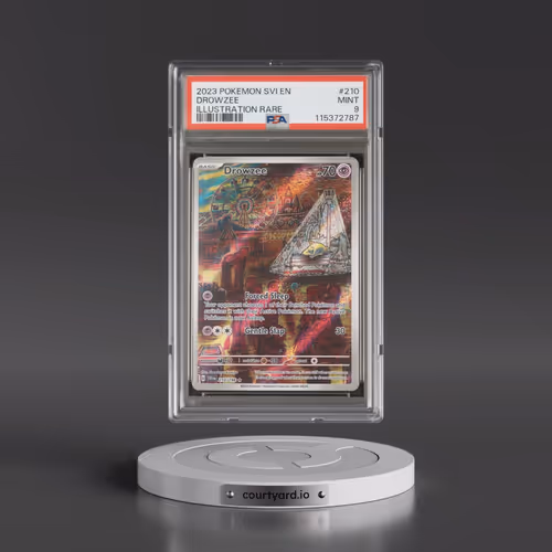 2023 Pokémon Svi EN-Scarlet & Violet #210 Drowzee - Illustration Rare (PSA 9 MINT)