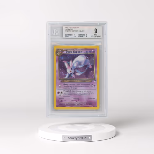 2002 Neo Destiny #4 Dark Espeon - Holo (BGS 9 MINT)