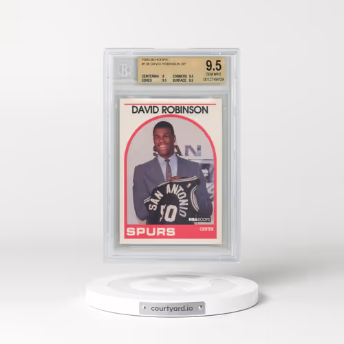 1989 Hoops #138 David Robinson (BGS 9.5 GEM MINT)