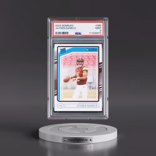 2024 Panini Donruss #389 Jayden Daniels (PSA 9 MINT)