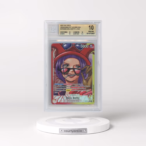2023 Awakening of the New Era (OP05) - English #002 Belo Betty - (Map Text Box) Alt Art (BGS 10 PRIS