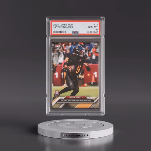 2024 Topps Now #11 Jayden Daniels (PSA 10 GEM MINT)