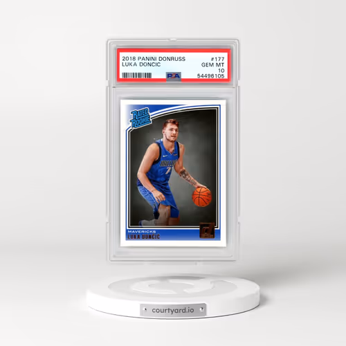 2018 Panini Donruss #177 Luka Doncic (PSA 10 GEM MINT)