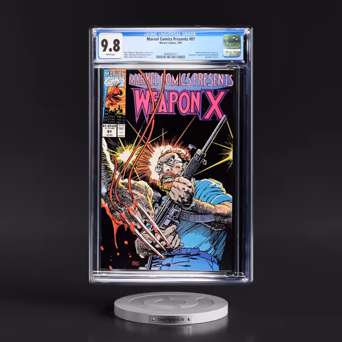 Marvel Comics Presents #81 CGC 9.8 White Pages (Marvel Comics, 1991) - Universal
