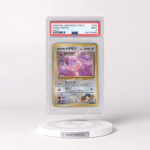 1999 Pokémon Gym 2 #132 Koga's Ditto - Holo (PSA 9 MINT)