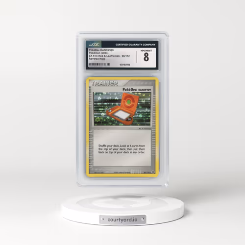 2004 EX Fire Red & Leaf Green #96/112 PokéDex HANDY909 - Reverse Holo (CGC 8 NM-MT)