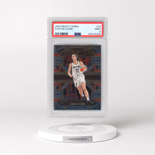 2024 Panini Select WNBA #72 Caitlin Clark (PSA 9 MINT)