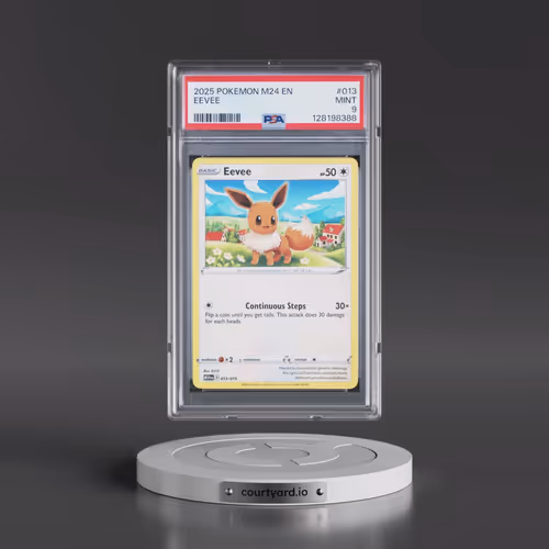 2025 Pokémon M24 EN-Mcdonald's Collection #013 Eevee (PSA 9 MINT)