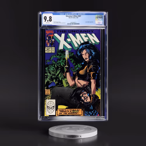 Uncanny X-Men #267 CGC 9.8 White Pages (Marvel Comics, 9/90)