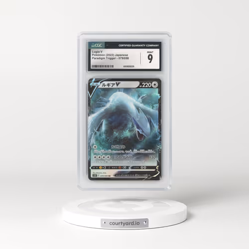 2022 Paradigm Trigger #079/098 Lugia V - Holo (CGC 9 MINT)
