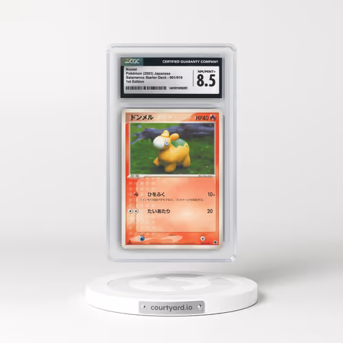 2003 Salamence Constructed Starter Deck #001/019 Numel - 1st Edition (CGC 8.5 NM-MT+)