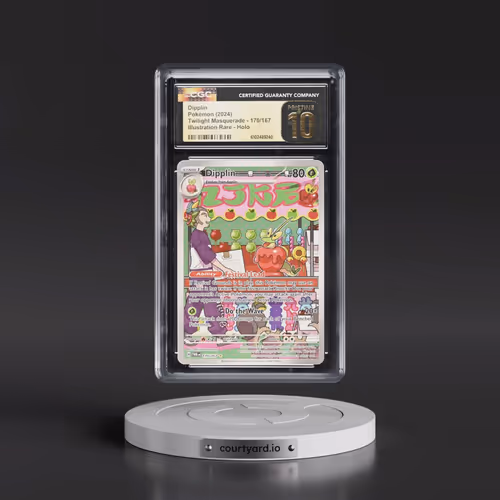 2024 Twilight Masquerade - TWM EN #170/167 Dipplin - Illustration Rare Holo (CGC 10 PRISTINE)