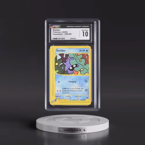 2002 Expedition #129/165 Shellder (CGC 10 GEM MINT)