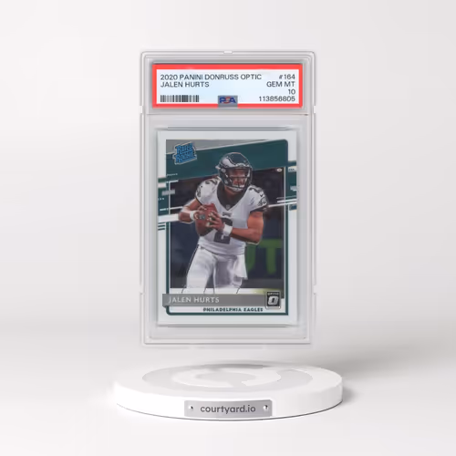 2020 Panini Donruss Optic #164 Jalen Hurts (PSA 10 GEM MINT)