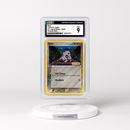 2006 EX Legend Maker #48 Aron - Holo (CGC 9 MINT)