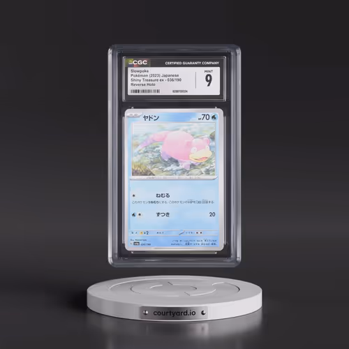2023 Shiny Treasure ex #036/190 Slowpoke - Reverse Holo Digitized (CGC 9 MINT)