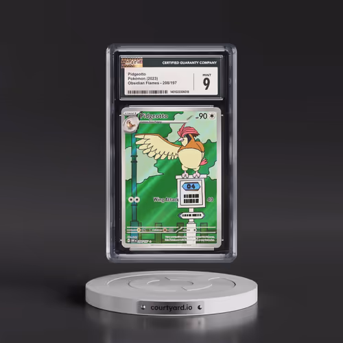 2023 Obsidian Flames - OBF EN #208/197 Pidgeotto - Illustration Rare Holo (CGC 9 MINT)