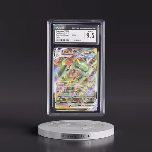2021 Evolving Skies #111/203 Rayquaza VMAX - Holo (CGC 9.5 MINT+)