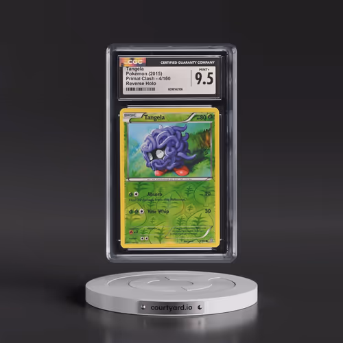 2015 Primal Clash #4/160 Tangela - Reverse Holo (CGC 9.5 MINT+)
