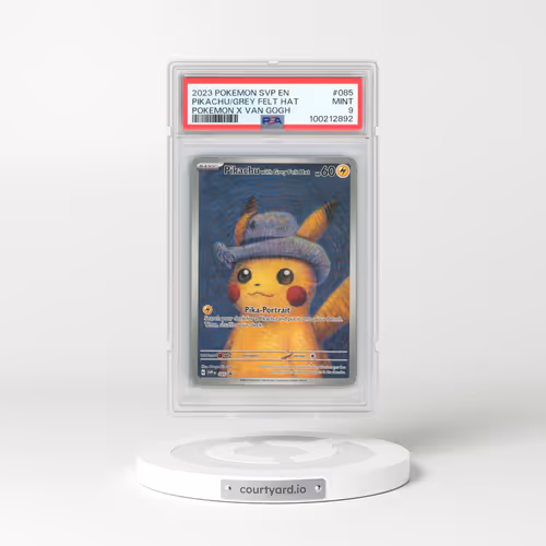 2023 Pokémon Svp EN-SV Black Star Promo #085 Pikachu With Grey Felt Hat - Pokemon X Van Gogh (PSA 9 MINT)