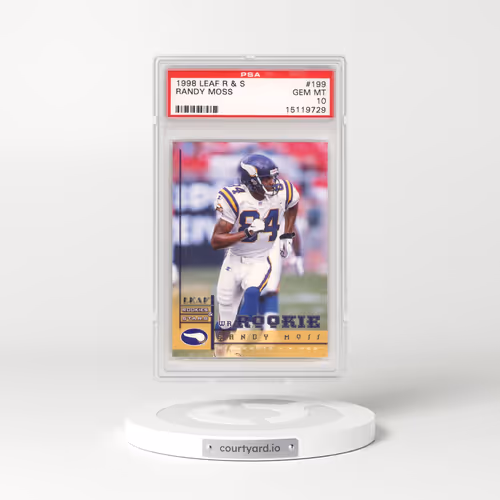 1998 Leaf R & S #199 Randy Moss (PSA 10 GEM MINT)