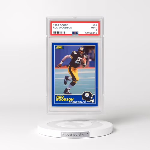 1989 Score #78 Rod Woodson (PSA 9 MINT)