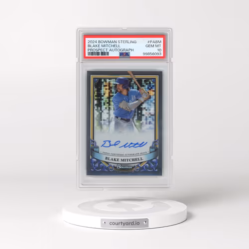 2024 Bowman Sterling Prospect Autographs #PABM Blake Mitchell (PSA 10 GEM MINT)