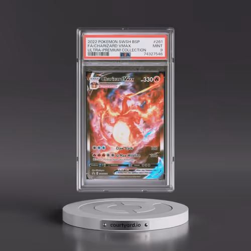 2022 Pokémon Swsh Black Star Promo #261 Charizard Vmax - Full Art Sword & Shield Ultra-Premium Colle