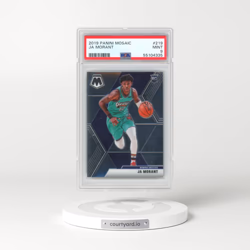 2019 Panini Mosaic #219 Ja Morant (PSA 9 MINT)