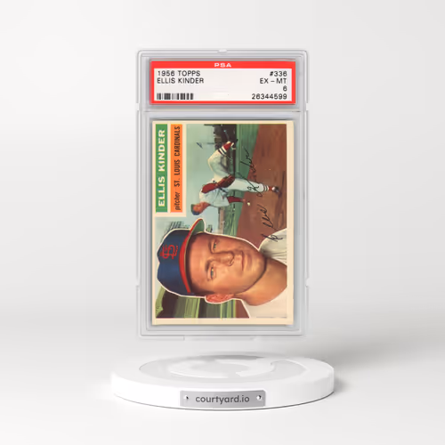 1956 Topps #336 Ellis Kinder (PSA 6 EX-MT)