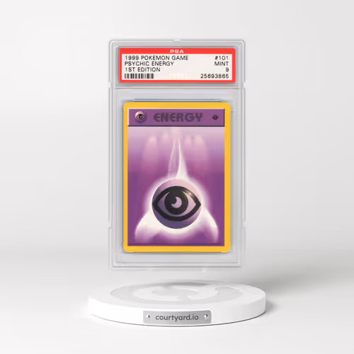 1999 Pokémon Game #101 Psychic Energy - 1st Edition (PSA 9 MINT)